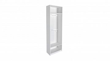 Гардеробная Keep (Кип), модуль 75*236*35, набор 1, Белый